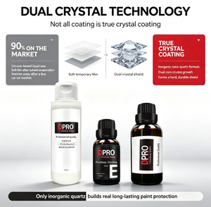 Kit de Revestimiento de Doble Núcleo, Nano Inorgánico, 2 Botellas, Revestimiento para Pintura de Automóviles, Sin Solventes, Cero VOC, Alta Dureza, Detallado - Product Image 3