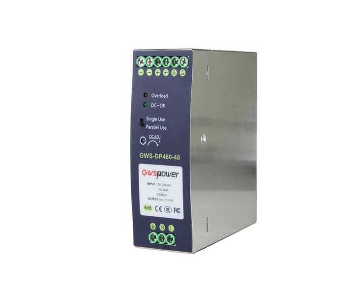 Din Rail 480W single output industrial power supply 48V for PoE switch ...