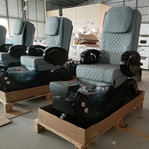 KISEN Modern Profession Lay Down Nail Spa Equipments Foot Chairs and Basin Pedicure Spa Barber Chair for Hair Salon - Product Image 4