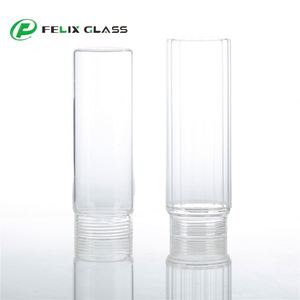 Abat-jour en verre borosilicate 3.3 transparent, fait main, industriel, OEM, écologique, personnalisé, avec filetage G9 E27, pour intérieur - Product Image 5