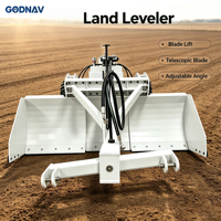 PWBQ500 Lame de nivellement pour tracteur, niveleuse de terrain pour équipements agricoles, système de nivellement laser