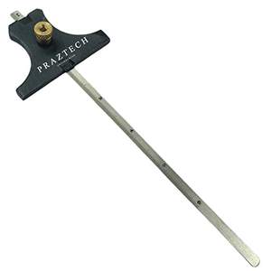 Jauge de profondeur en acier inoxydable de 0 à 150 mm (0 à 6 pouces) pour les mesures métriques et impériales - Product Image 2