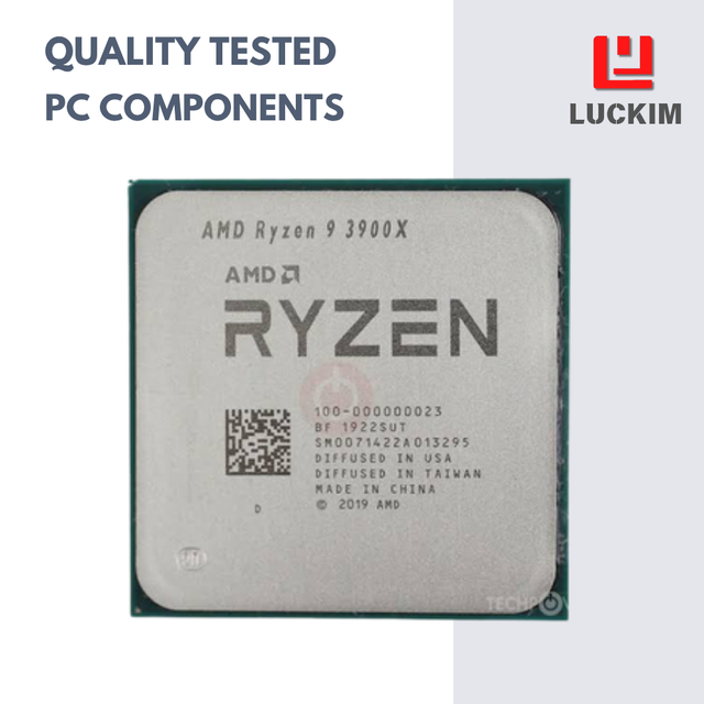 R9-3900X 12-Core 24-Thread Desktop CPU 3.8-4.6GHz 70MB Cache AM4 105W