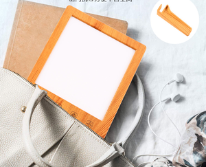 Lámpara de Escritorio de Terapia de Estado de Ánimo con Color de Madera, Función de Temporizador, LED sin Rayos UV, Lámparas de Terapia para la <span class=keywords><strong>Depresión</strong></span> - Product Image 4