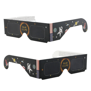 Gafas para Eclipse Solar con Marco de Papel Impreso, Color Neutro, Gafas para Eclipse Solar Total, Fabricante de Gafas para Eclipse, Venta al Por Mayor - Product Image 6