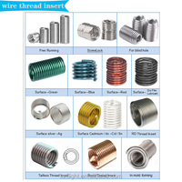 ISO9001 Certified FH Flight Stainless Steel Wire Thread Inserts for Metal Parts