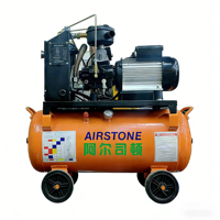 Compresseur d'air à vis Airstone 10 bars 2,2 kW avec réservoir 150 L, fonctionnement silencieux pour extérieur, clôtures routières, lampadaires, poteaux, anticorrosion
