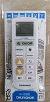 Control Remoto Universal para Aire Acondicionado Chunghop con Pantalla LCD, Botones Retroiluminados, Compatible con las Principales Marcas