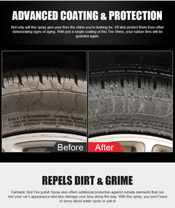 High Quality 500ml Foam Cleaner for Car High Quality Gloss <b>Polish</b> Shine Protect Car Tyre - Product Image 4