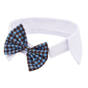 NAMSAN <b>Cat</b> <b>Bow</b> <b>Tie</b> <b>Collar</b> Plaid Adjustable Polyester Classic Style For <b>Cats</b> Medium Size All Seasons Pet Accessory - Product Image 5