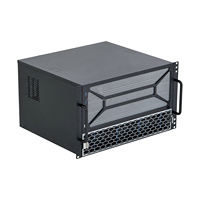 Boîtier de serveur de stockage en acier 6U à montage en rack, 12 baies, avec planche arrière SAS SATA remplaçable à chaud, compatible E-ATX, prise en charge optimisée des doubles alimentations