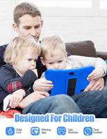 Tablette PC PRITOM K7 4 Go de RAM 32 Go de ROM Quad-Core 7 pouces Mini Enfants Éducation et apprentissage Android Sans fil WIFI