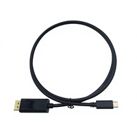 Cable USB-C a DisplayPort 1.2 de 1M, Puerto 4K60Hz para Computadora, TV, Proyector, Pantalla de Proyección para Teléfono Móvil