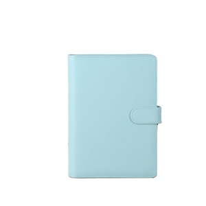 Carnet A5 avec reliure à 6 anneaux argentés de 2 cm, organiseur personnel à feuilles mobiles au design élégant - Product Image 5