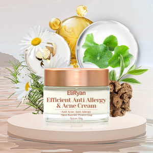 कस्टम लोगो निजी लेबल वेगन एंटी एलर्जी और एंटी-मुँहासे लालिमा को हटाने वाली सुखदायक मरम्मत स्पॉट क्रीम - Product Image 3