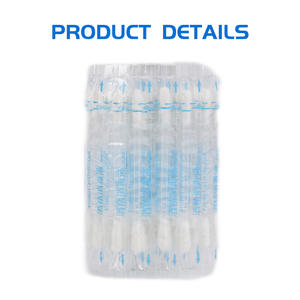 ราคาขายส่ง ไม้พันสำลีแบบใช้แล้วทิ้ง บรรจุแอลกอฮอล์ สำหรับทำความสะอาดฟัน อเนกประสงค์ - Product Image 2