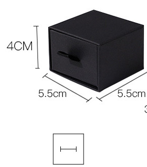 Plain stock ring box