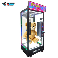 Machine à ciseaux à monnayeur pour coupes de fils, avec options de paiement multiples, équipement d'arcade de divertissement, modèle Leon CUT& - Meilleures ventes