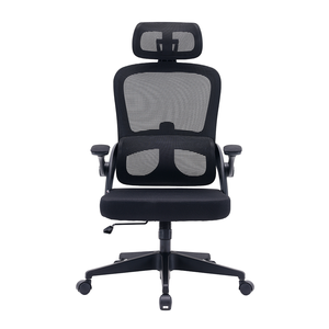 <span class=keywords><strong>Silla</strong></span> Ejecutiva Moderna M102C con Reposabrazos 3D Ajustables, Soporte Lumbar Ajustable, Respaldo Alto de Tela y Base Giratoria - Product Image 1