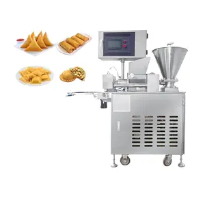 Máquina de fabricação uma boulette de viande automática máquina de dumping elétrica máquina de dumping samosa empanada