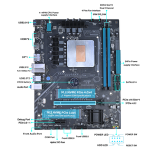 ERYING 8-<span class=keywords><strong>Core</strong></span> <span class=keywords><strong>CPU</strong></span> Combo PC de escritorio 8C16T 4,8 Ghz DDR4 <span class=keywords><strong>Intel</strong></span> <span class=keywords><strong>Core</strong></span> <span class=keywords><strong>I7</strong></span> 11850H LGA 1151 ranura placa base para jugadores nuevo - Product Image 3