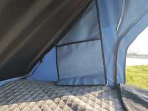Carpa de Techo Triangular de Aluminio para Auto, Tipo Clamshell, de Lona, Impermeable, Resistente al Viento, de Apertura Rápida Automática, para las Cuatro Estaciones, para Camping, Venta al Por Mayor - Product Image 6