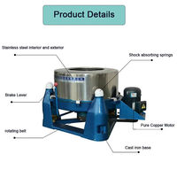 220V Semi-Automatische Ontwatering Droogmachine Voor Fruit Aardappelchips Dehydrator Voor Gefrituurde Voedsel Deoiler Voor Geolied Voedsel