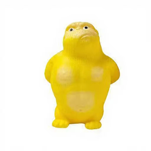 Yellow Monkey Squishy Toy Stress Relief Fidget Plush Soft Slow <b>Rebound</b> For Kids Age 2 4 Years Unisex Plastic - Product Image 2