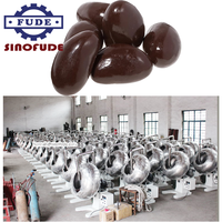 1000mm sucre bac de revêtement/machine de revêtement de chocolat/noix caramélisées revêtement machine