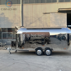 รถขายอาหารเคลื่อนที่ สแตนเลสอเนกประสงค์ พร้อมครัวครบชุดสำหรับขายอาหารว่าง - Product Image 1