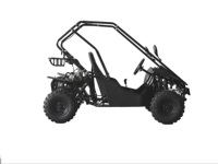 Kandi-Kart à essence 125cc pour enfants-Dune Buggy à pédale tout-terrain-Voiture de karting électrique 36V pour enfants-Kart