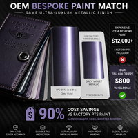 Film de protection de peinture (PPF) gris violet TPU, couleur métallique lavande gris, 1,52x15m, haute brillance, rouleau en gros