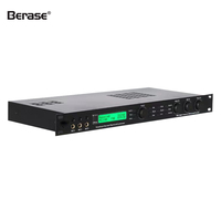 Système audio DSP Processeur numérique karaoké 2 entrées 6 canaux de sortie Audio MP3 USB Mélangeur Équipement audio