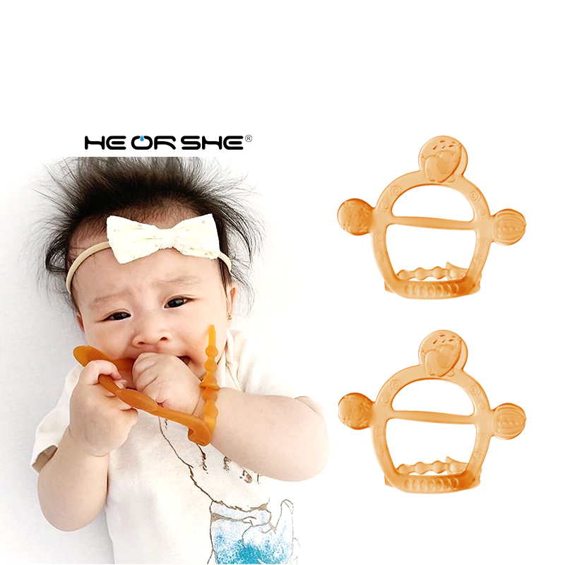 Легкая пищевая новорожденных подарок игрушки-прорезыватели для малышей жевательные игрушки набор для браслет силиконовый Прорезыватель для зубов