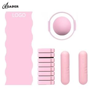 Set Portátil de 5 Piezas para <span class=keywords><strong>Pilates</strong></span>, <span class=keywords><strong>Accesorios</strong></span> de <span class=keywords><strong>Pilates</strong></span> para el Hogar, Kit de Entrenamiento de Resistencia de Yoga con Esterilla de Ejercicio Arqueada - Product Image 1