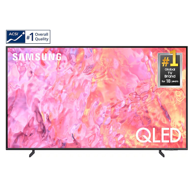 Samsungs QLED TV Ready to Ship Sizes for 55"65"75"85" TV Smart QLED 4K UHD Air Slim Tizen OS Q60CAJXXZ 2023 Year Original