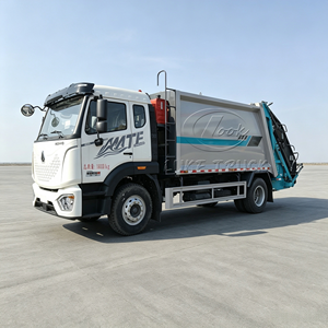 China Manufacturer HOWO 4X2 16m3 Compression Garbage Truck Light Single Axle Waste Disposal Truck with Leachate Tank - Product Image 3