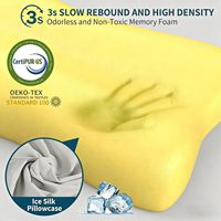 Zervikales Nackenkissen mit Memory-Schaum-Füllung und 100% Polyester-Material zur Schmerzlinderung