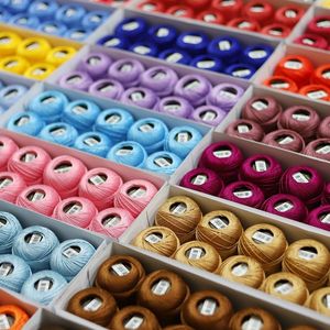 Nuovo 10g egiziano lungo <span class=keywords><strong>in</strong></span> fiocco di cotone n. 8 fai da te a maglia a mano filo per cucire - Product Image 4