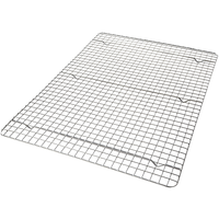 Grille de refroidissement en acier inoxydable 304/201 de qualité alimentaire, 60x40 cm, en fil métallique épaissi, pour boulangerie, pain, gâteaux, barbecue