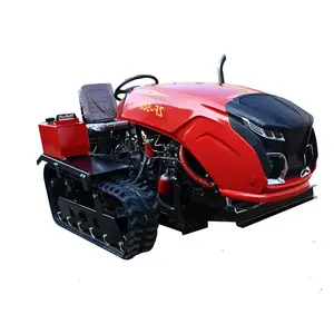 Vườn Trang Trại Mini Crawler Máy Kéo Đa Chức Năng Cao Su Theo Dõi Paddy Field 50hp Máy Kéo