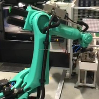 Robot de 6 Ejes para Máquinas CNC, Robot de Carga y Descarga Automática para Tornos, Fresadoras y Centros de Mecanizado