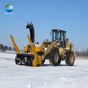 2024 Nieuw Ontwerp Wegwerpmachine Landingsbaan Van De Luchthaven Tractor Met Sneeuwblazer Benzine