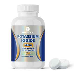 Tabletas de Yoduro de Potasio de Marca Privada 65 mg, Píldoras de Yoduro de Potasio para la Salud Tiroidea - Product Image 1