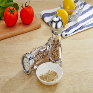 Moulin à Poivre et à Café Manuel en Céramique à Tête Ronde BB014 pour Fournitures de Cuisine, Bouteille à Condiments en Acrylique – Vente en Gros - Product Image 3