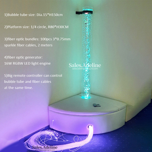 Sofá <span class=keywords><strong>de</strong></span> Tubos <span class=keywords><strong>de</strong></span> Burbujas Interactivo para Sala Sensorial, Kit <span class=keywords><strong>de</strong></span> Tubos <span class=keywords><strong>de</strong></span> Burbujas con Efecto Calmante para Necesidades Especiales - Product Image 3