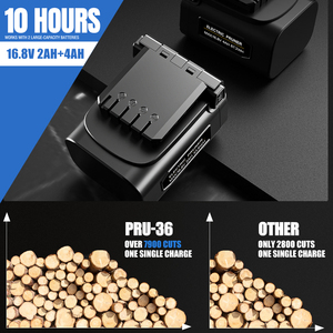 SWANSOFT Forbice <span class=keywords><strong>da</strong></span> <span class=keywords><strong>Potatura</strong></span> a Batteria Professionale <span class=keywords><strong>da</strong></span> 36mm con Taglio Progressivo, Autonomia di 6-8 Ore <span class=keywords><strong>per</strong></span> Vigneti e Frutteti PRU36 - Product Image 4