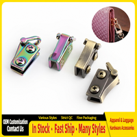 Abrazadera Lateral para Bolsos de Aleación de Zinc, Sin Costuras, de Fábrica |   Conector de Correa Desmontable con Tornillo |   Ecológico y Duradero