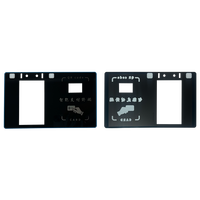 Panneau tactile capacitif OEM 5 pouces G+G, module CTP GT911 avec découpe personnalisée et sérigraphie translucide pour terminal de paiement