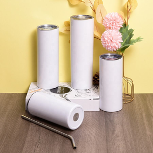 كوب قهوة كلاسيكي معزول حراريًا من الفولاذ المقاوم للصدأ بجدار مزدوج، قابل للتخصيص بالطباعة، أبيض اللون، مثالي كهدية - Product Image 4